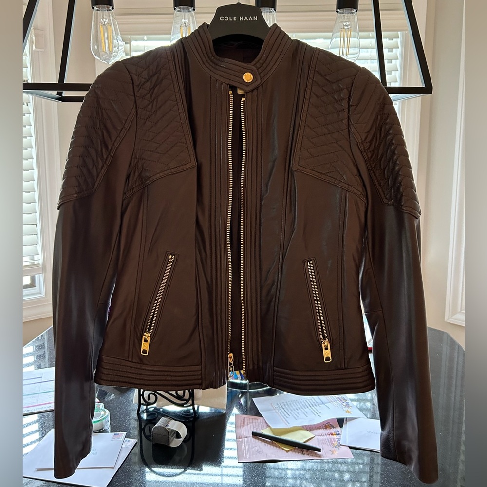 Michael Kors Leather Jacket